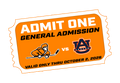 General Admission Ticket - Auburn OCT 2, 2026